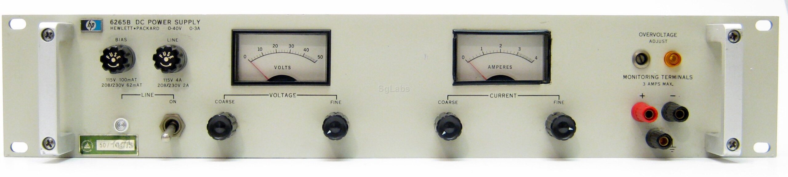 Agilent / Keysight 6265B DC power supply