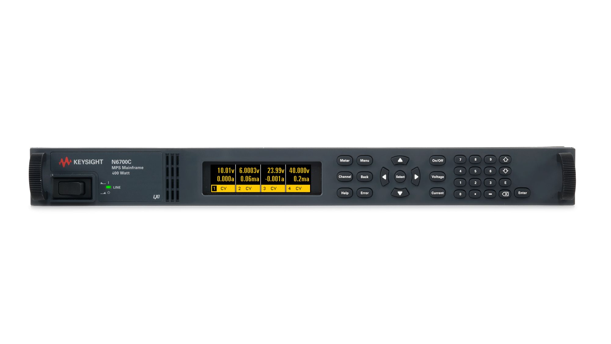 Agilent / Keysight N6700C instrument chassis