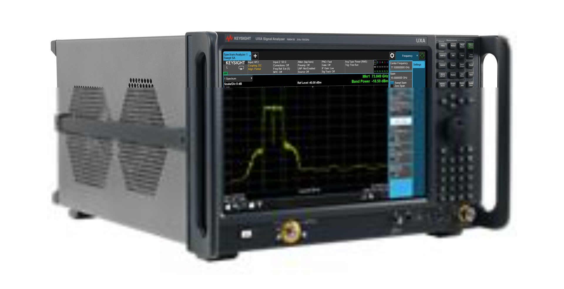 Agilent N9041B spectrum analyzer