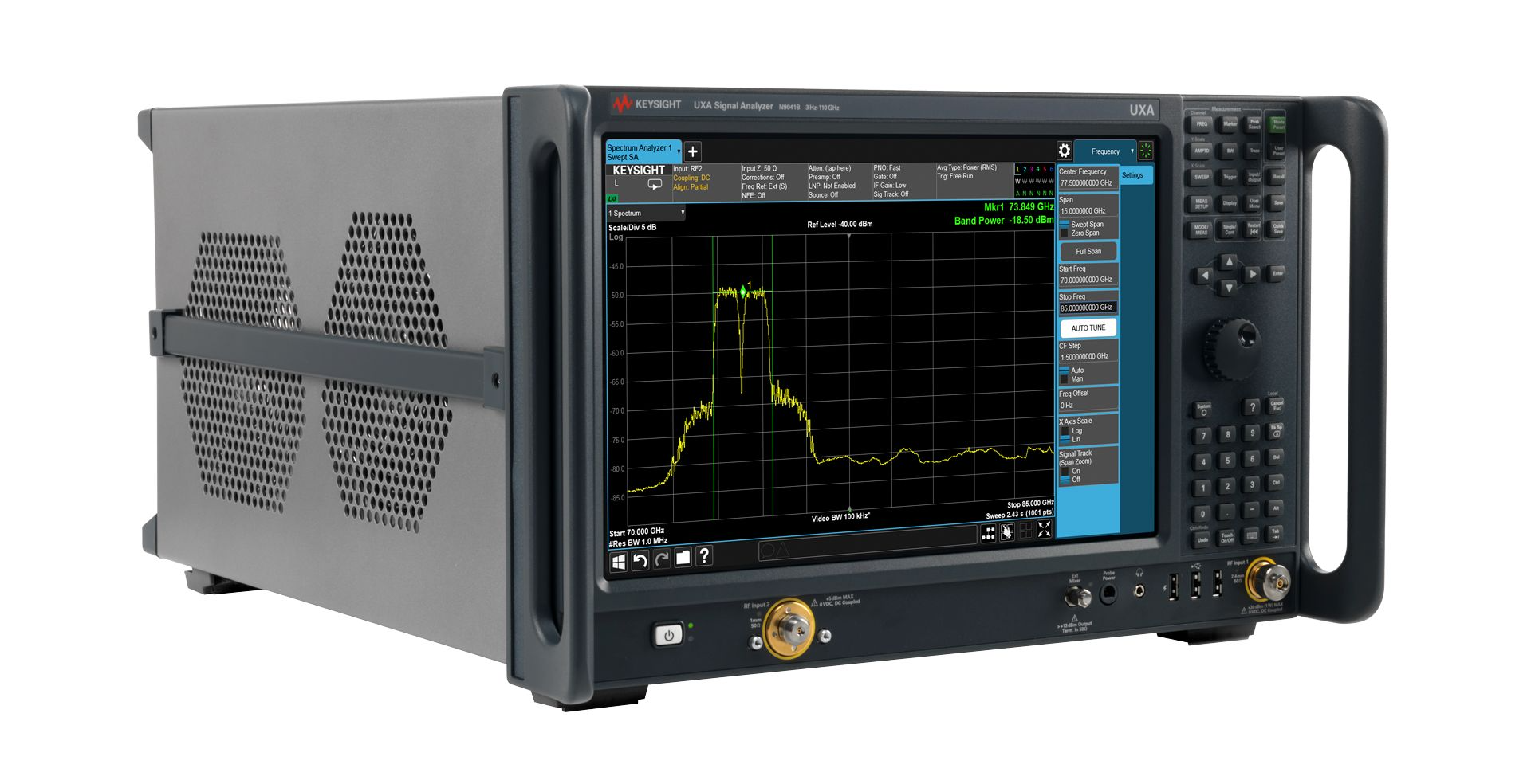Agilent N9041BM spectrum analyzer