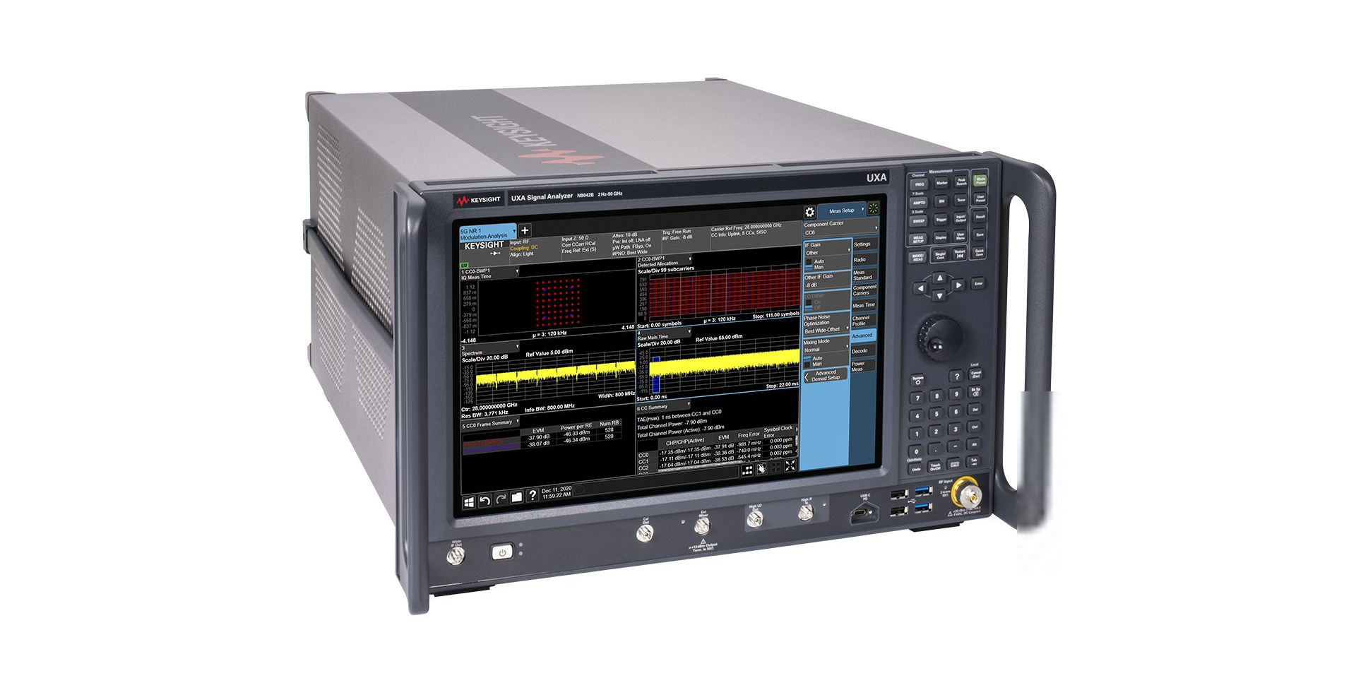 Agilent N9042B spectrum analyzer