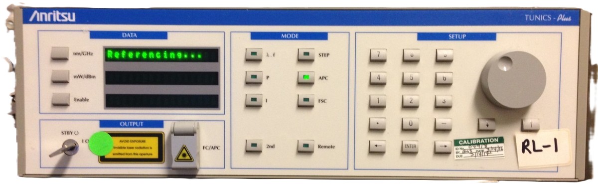 Anritsu FP000012 tunable laser source