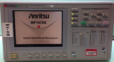 Anritsu MP1570A / MP0121A / MU150009A bit error rate tester