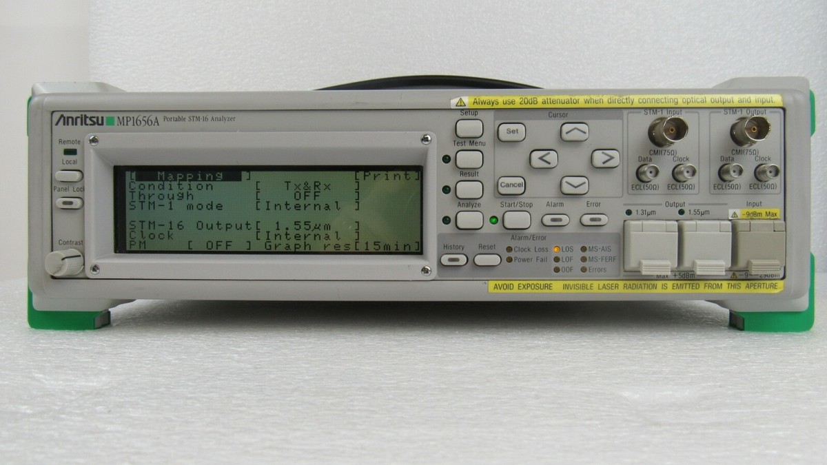Anritsu MP1656A bit error rate tester