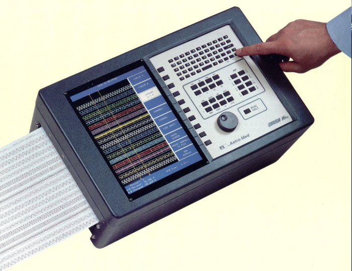 Astro-Med Dash4U data acquisition