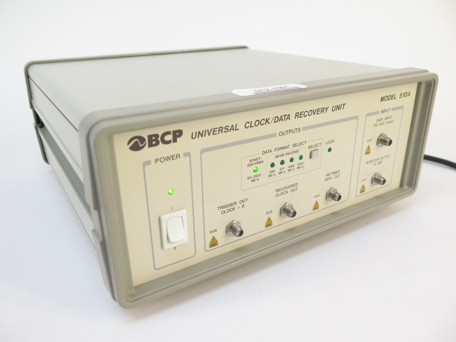 BCP 510A embedded test system