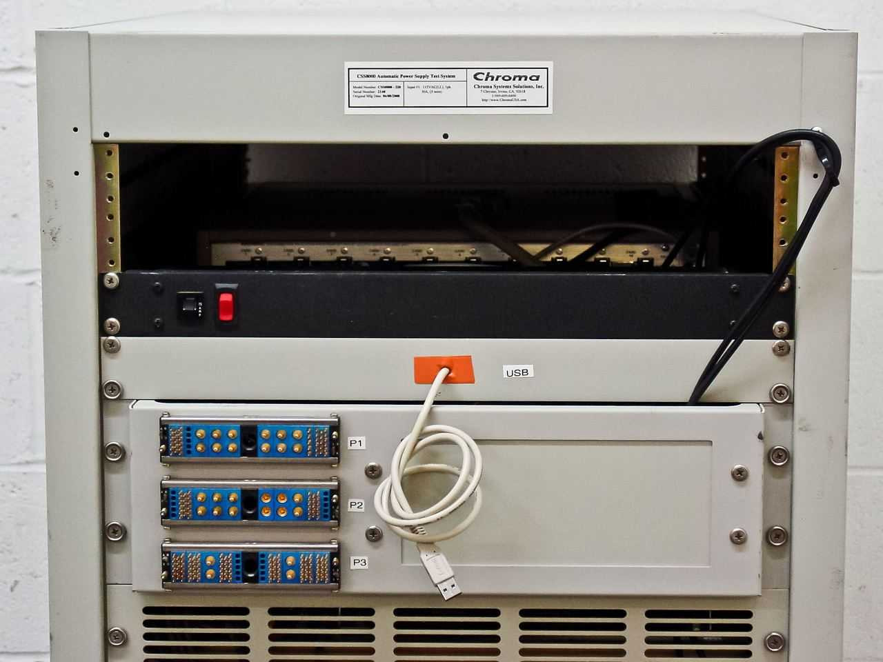 Chroma CSS8000 test automation system