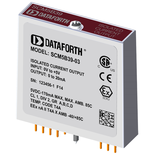 Dataforth SCM5B39-03 signal conditioning module
