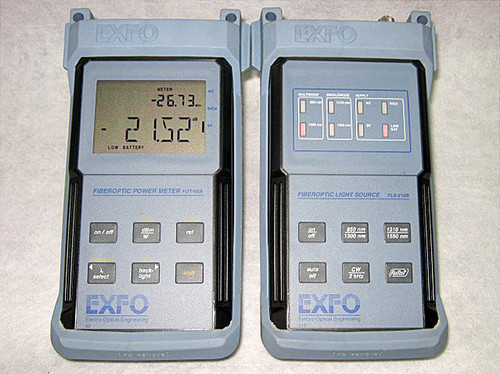 Exfo FLS-210B / FOT-90 fiber characterization system
