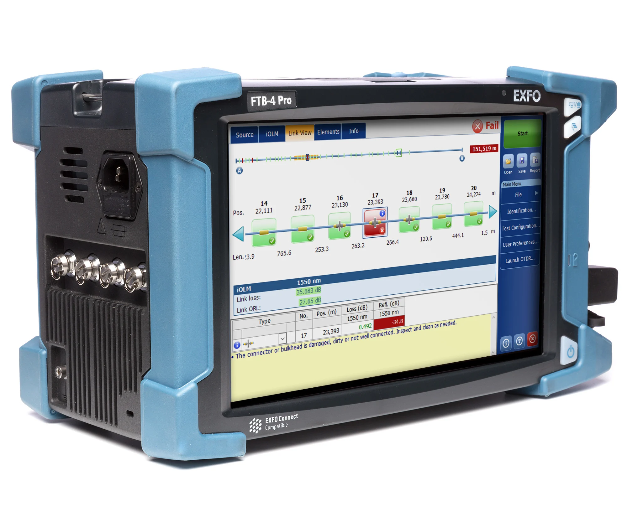 Exfo FTB-7403B OTDR