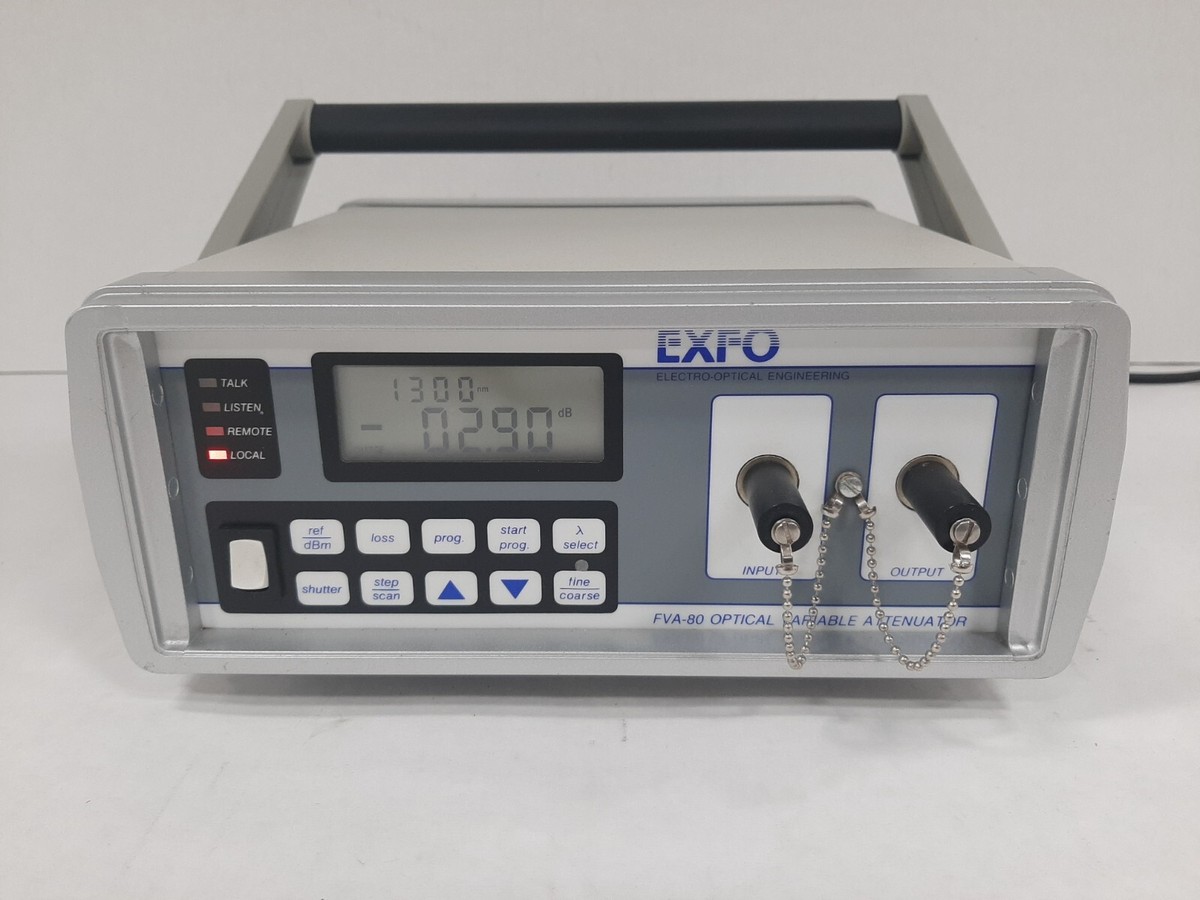 Exfo FVA-80 optical attenuator