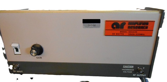 Amplifier Research 50A220 RF amplifier