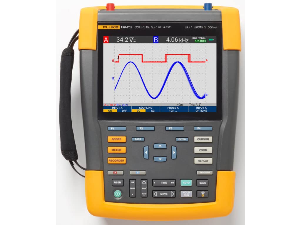 Fluke 190-202 digital oscilloscope