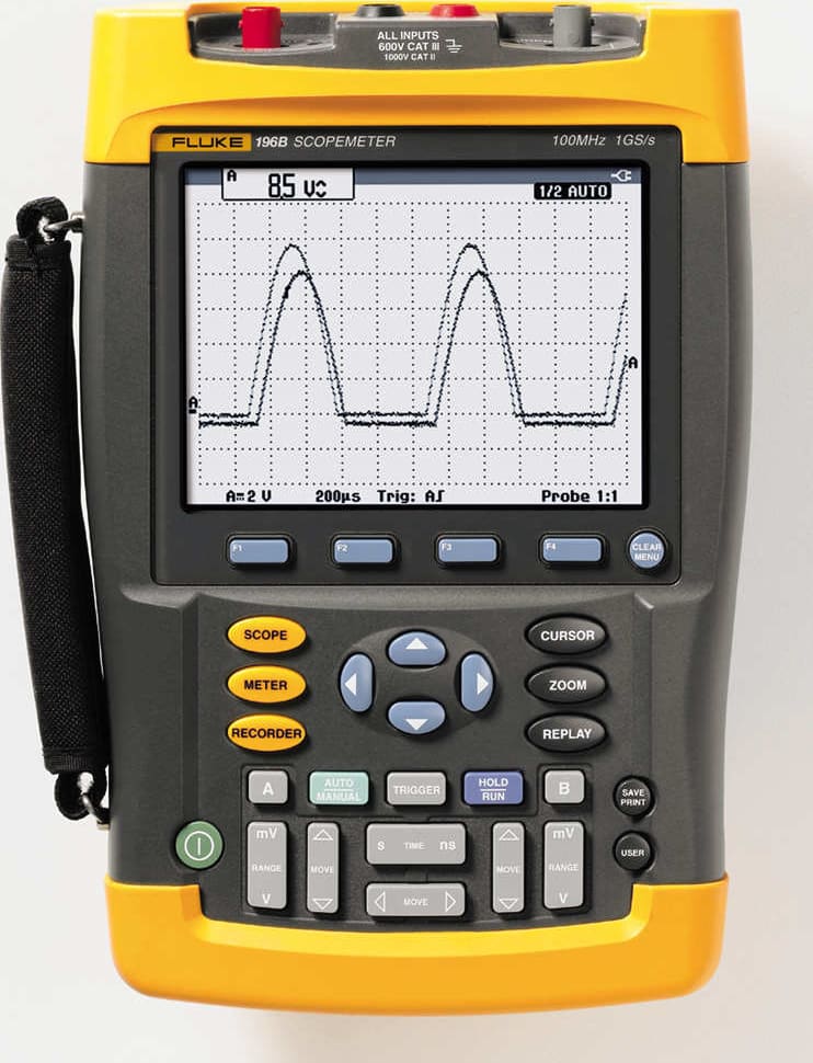 Fluke 196BM digital oscilloscope