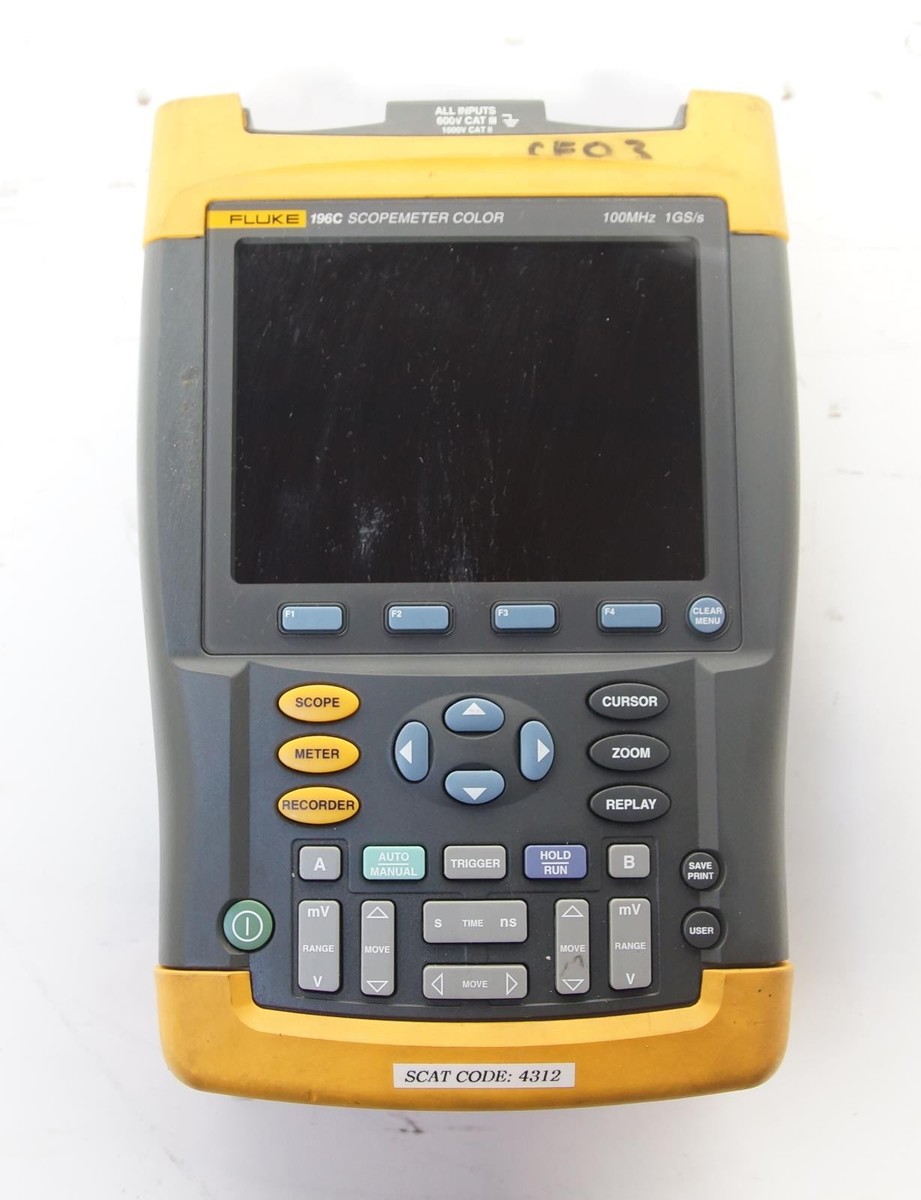 Fluke 196C digital oscilloscope