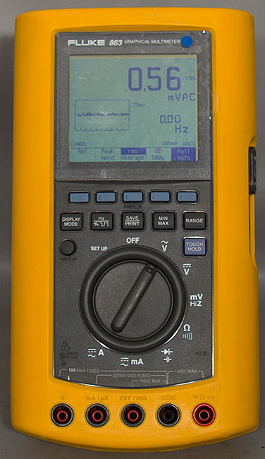Fluke 863 digital multimeter