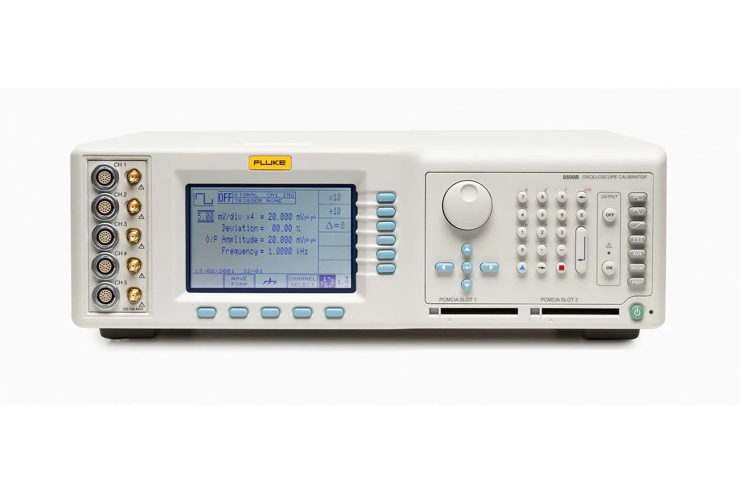 Fluke 9500B calibration equipment