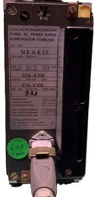 Gossen 14K16R2.5 DC power supply