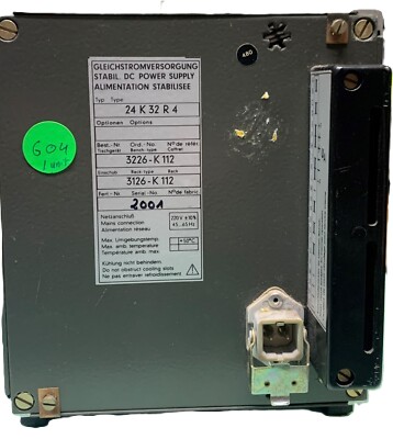 Gossen 24K32R4 DC power supply
