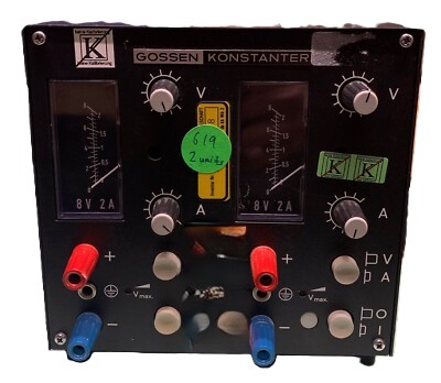 Gossen 32d5k011 DC power supply