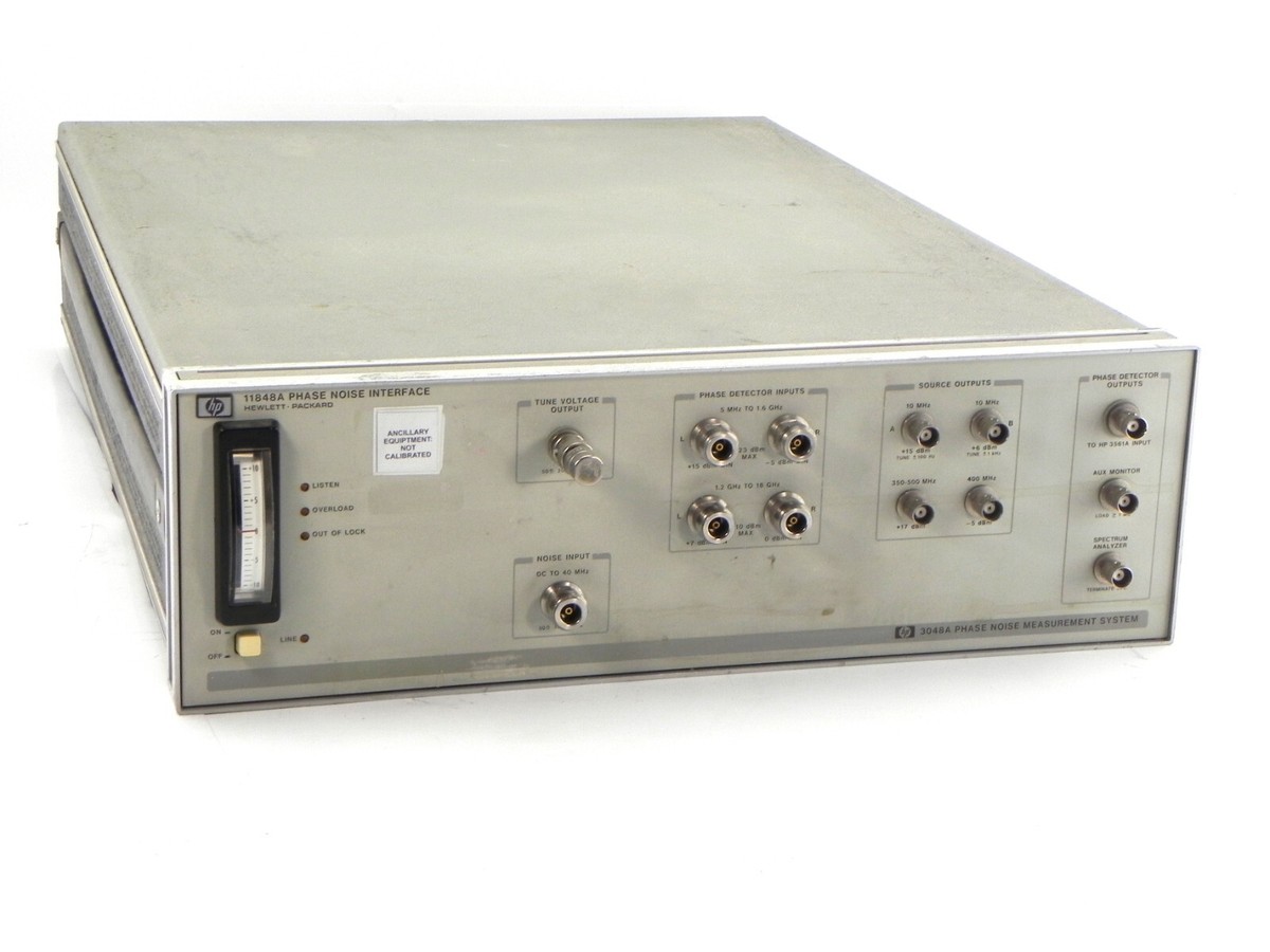 HP 3048A/11848A phase noise analyzer