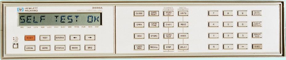 HP 3488A / 44474A data acquisition