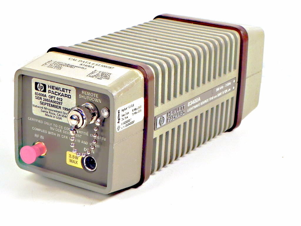 HP 83400A-012 optical light source