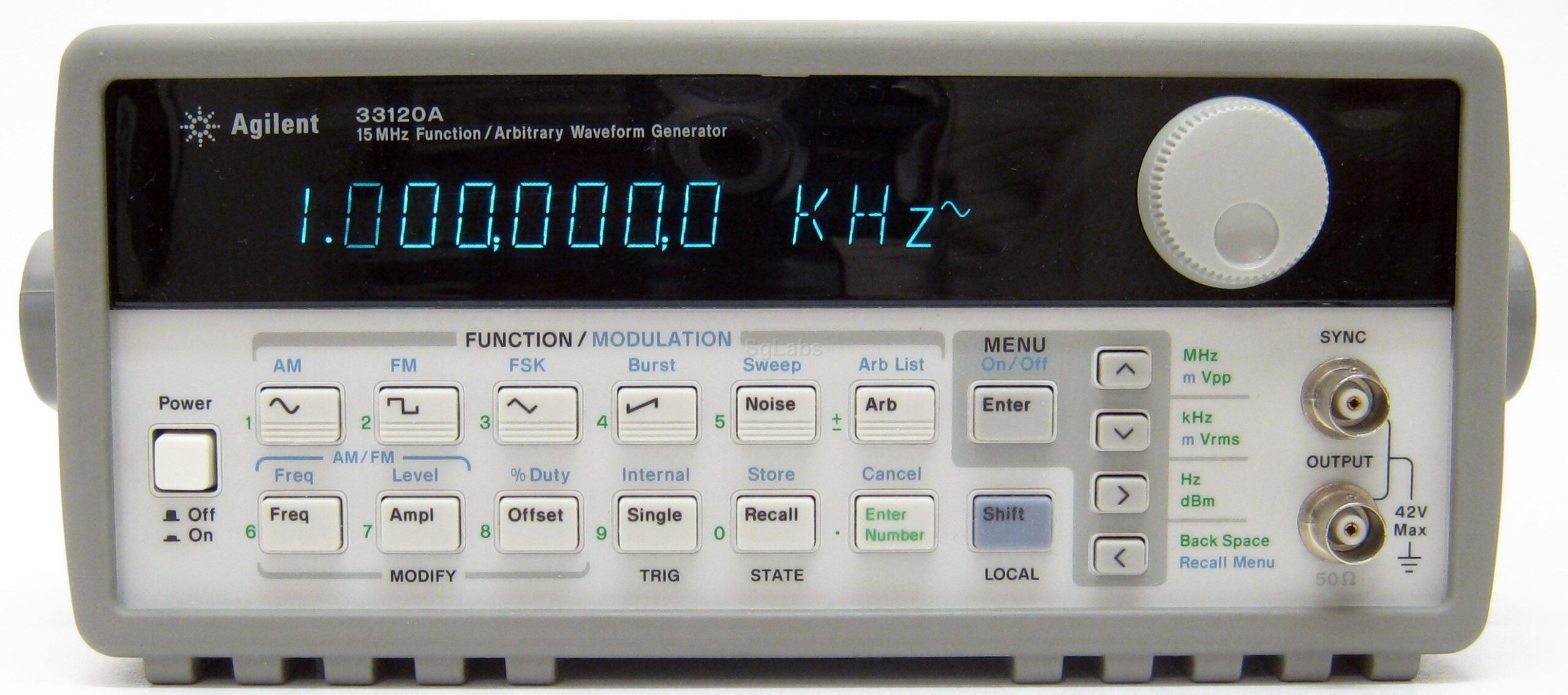 HP / Agilent 33120A arbitrary waveform generator