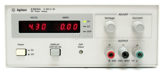 HP / Agilent 3615A DC power supply