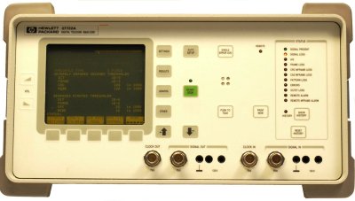 HP / Agilent 37722A bit error rate tester