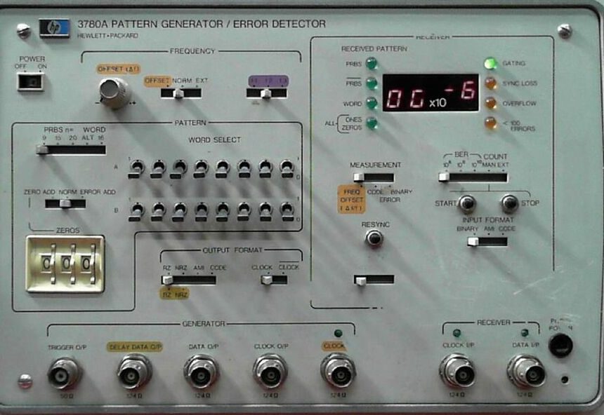 HP / Agilent 3780A bit error rate tester