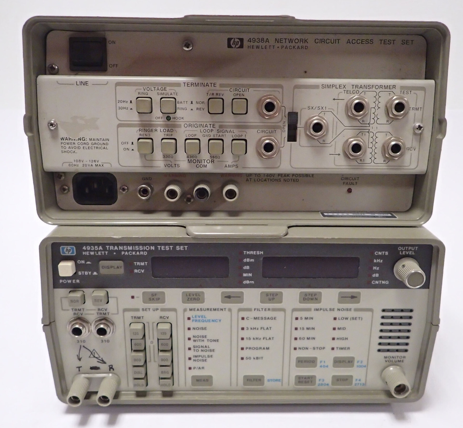 HP / Agilent 4938A legacy test equipment