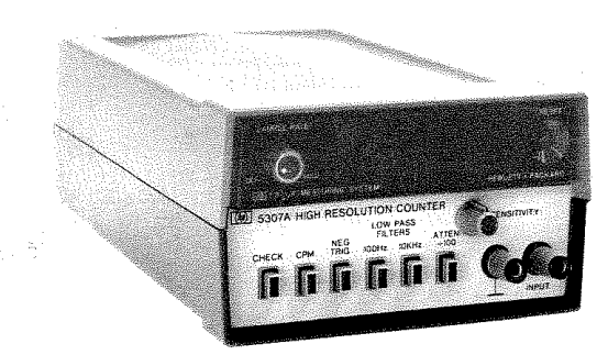 HP / Agilent 5307A frequency counter
