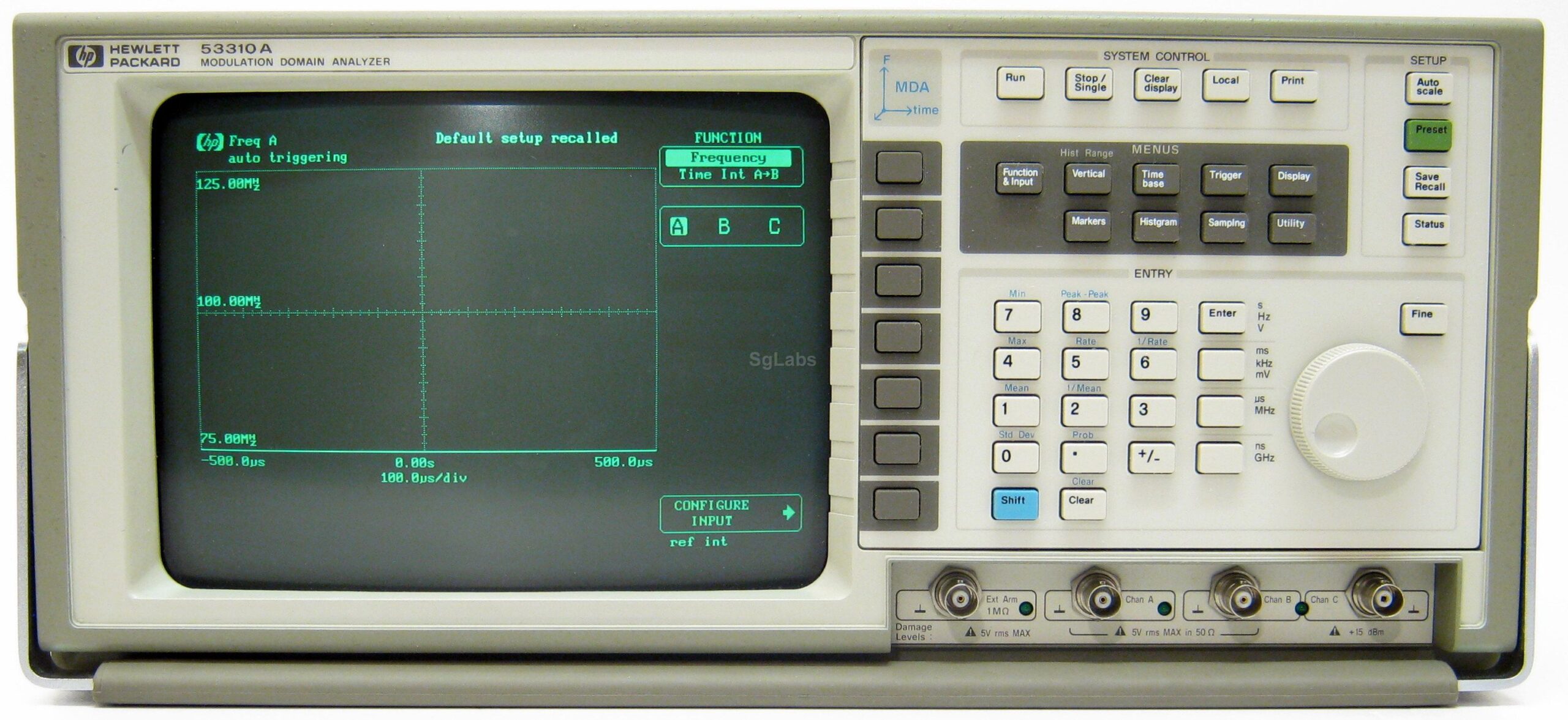HP / Agilent 53310A phase noise analyzer