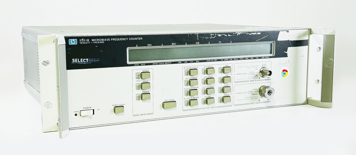 HP / Agilent 5351B frequency counter