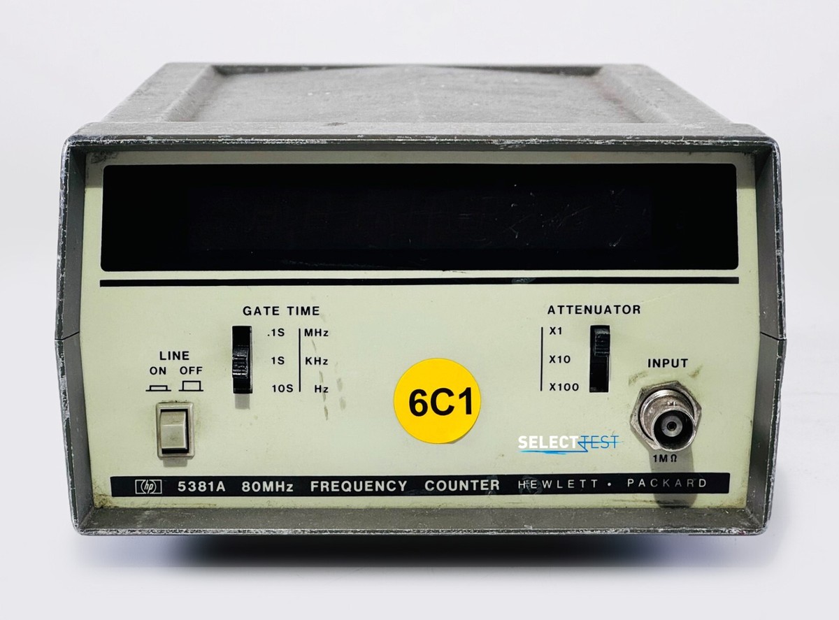HP / Agilent 5381A frequency counter