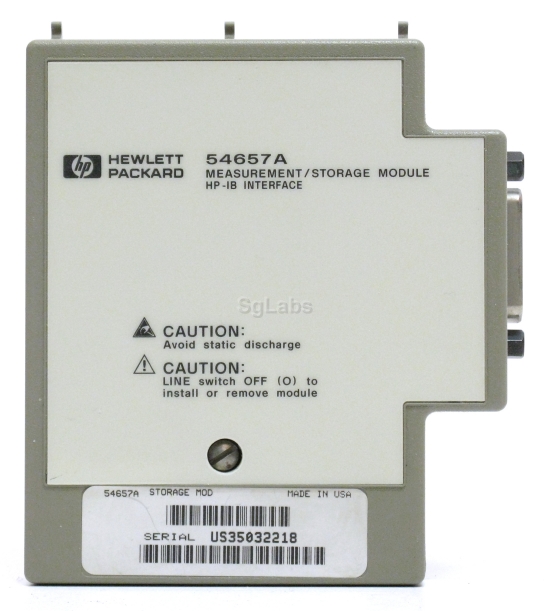 HP / Agilent 54657A data logger