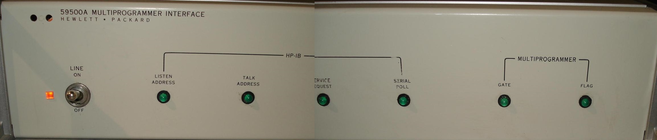 HP 59500A test automation system