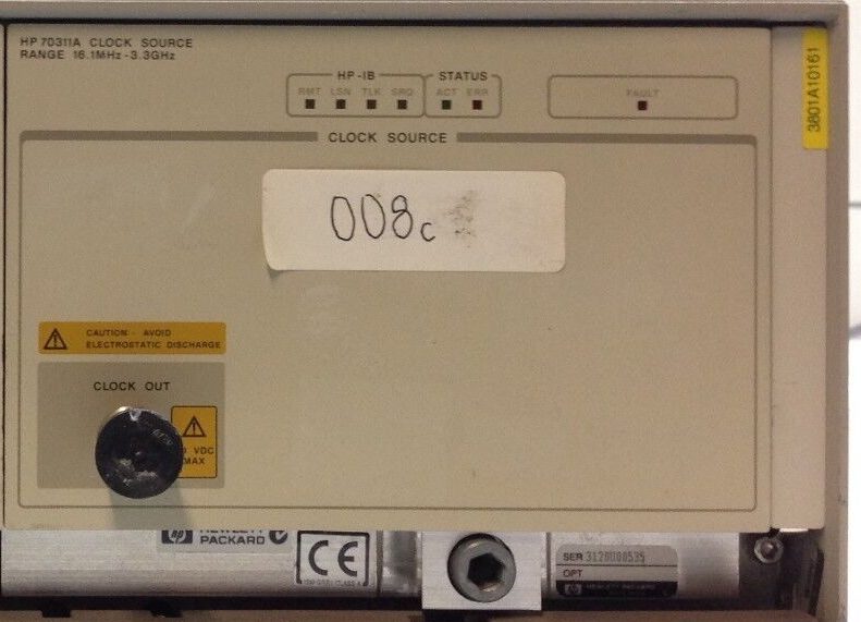 HP / Agilent 70312A signal generator