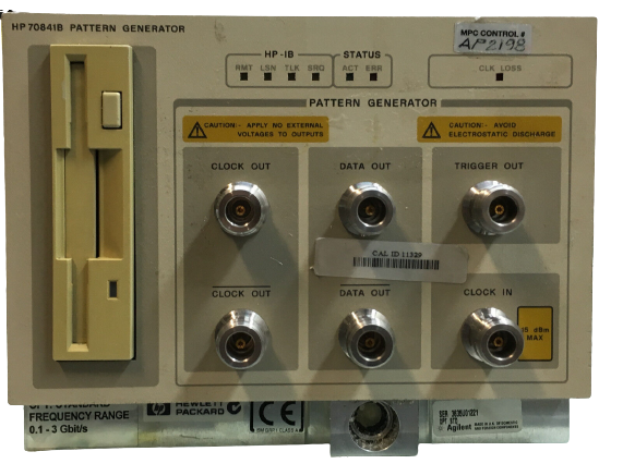 HP / Agilent 70841B pattern generator