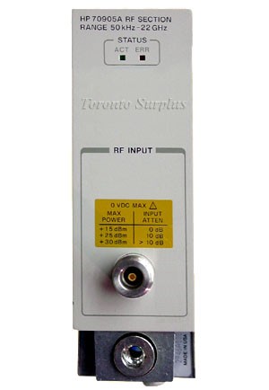 HP 70905A spectrum analyzer
