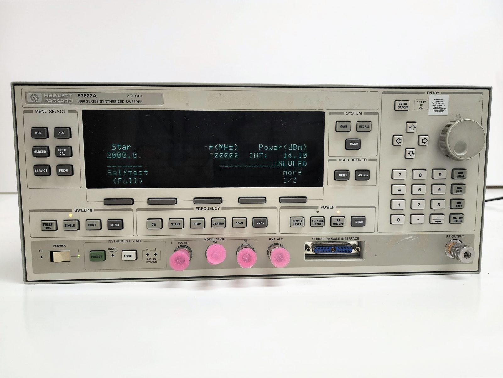 HP / Agilent 83622A signal generator