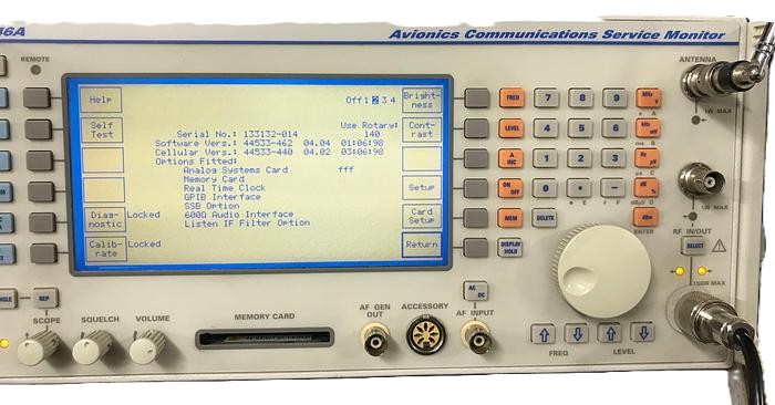 IFR/Marconi 2850Bs spectrum analyzer
