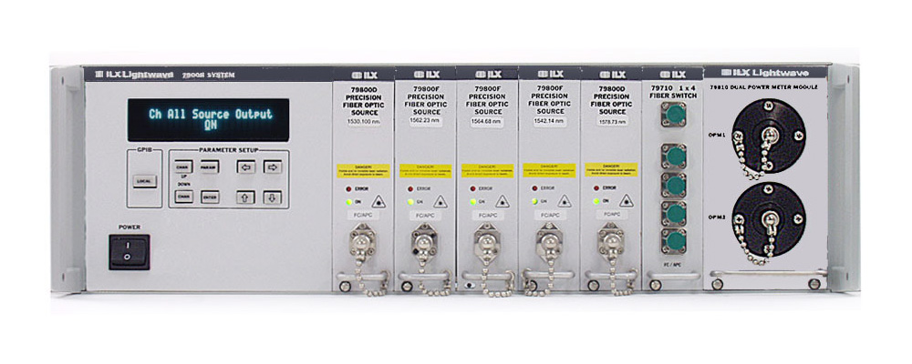 ILX Lightwave FOS-79800D optical light source