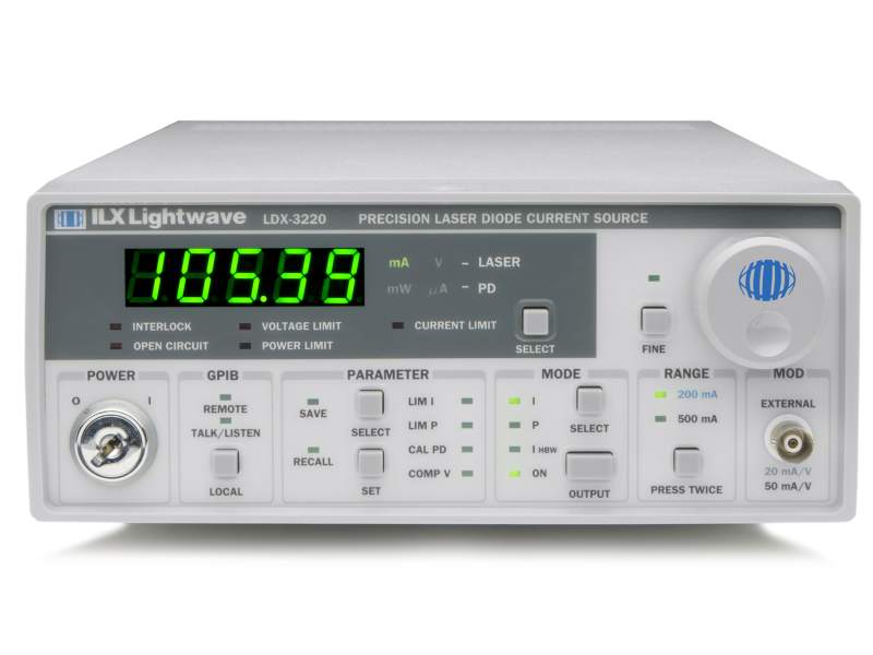 ILX Lightwave LDX-3220 optical light source