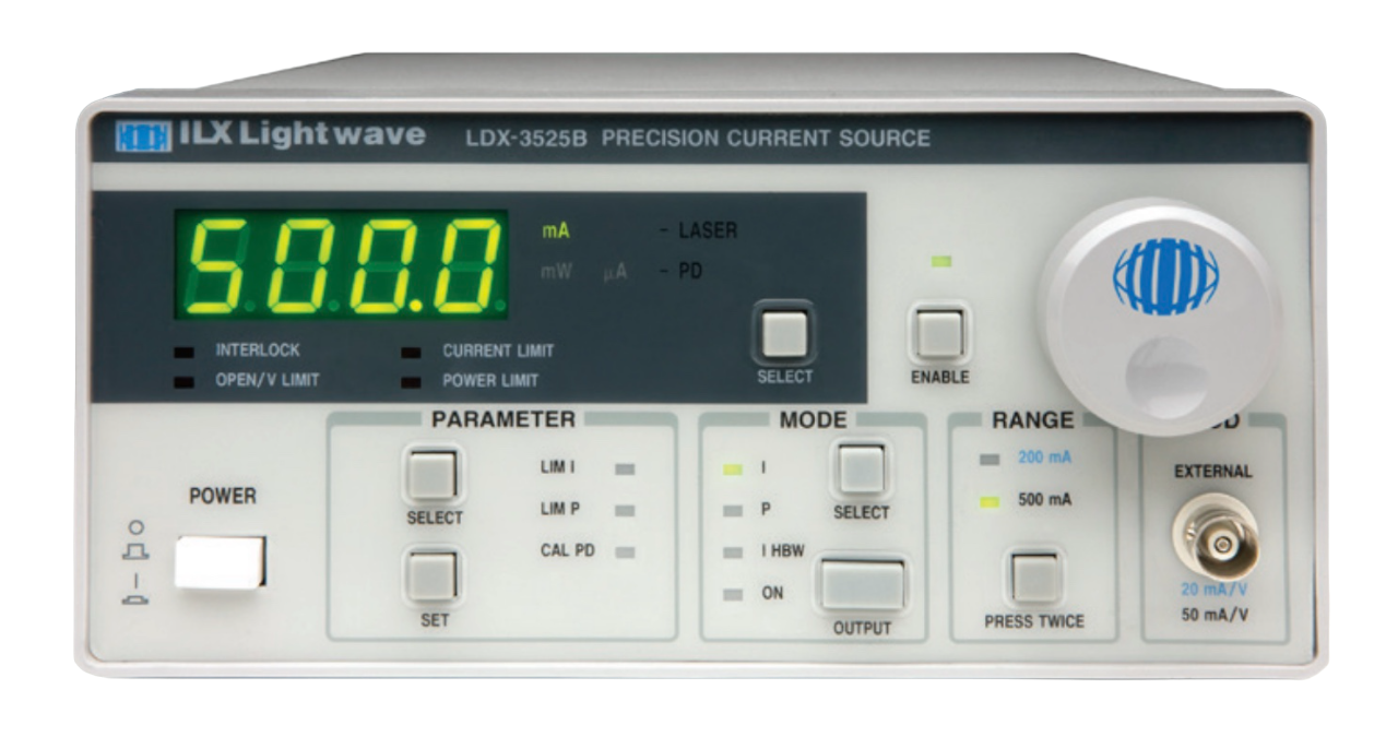 ILX Lightwave LDX-3565 optical light source