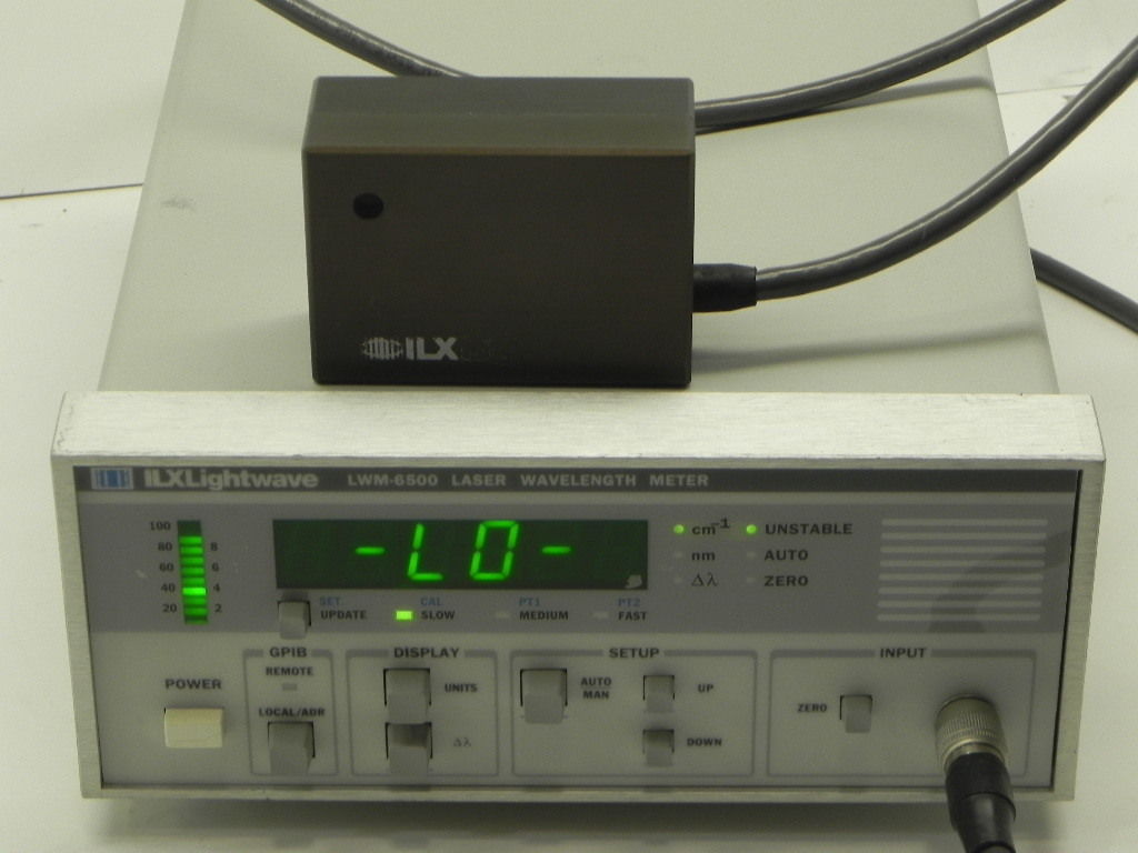ILX Lightwave LWM-6500 wavelength meter