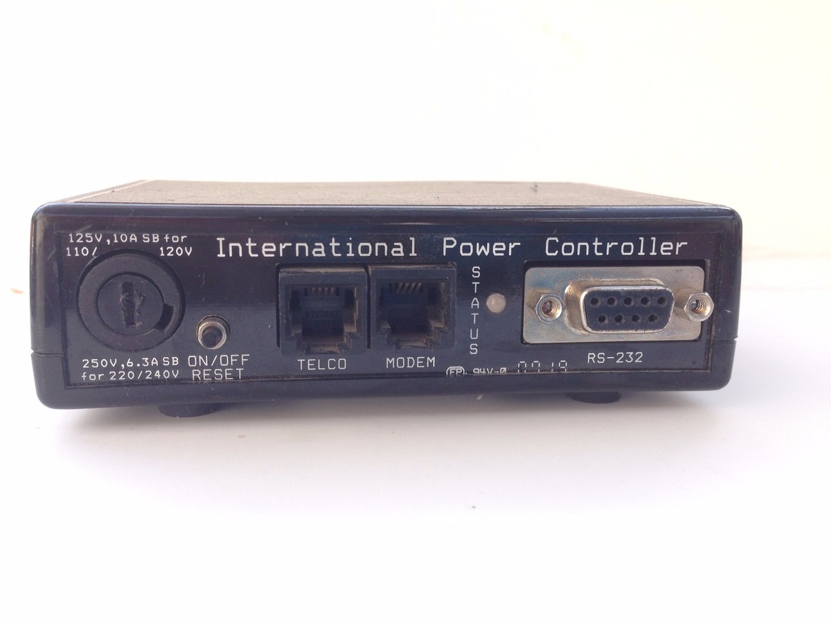 International Power RS-232 industrial controller