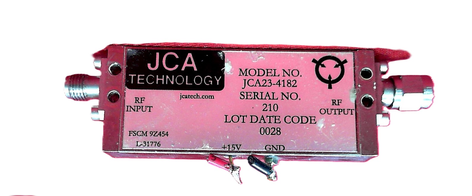 JCA Technology JCA23-3271 industrial controller