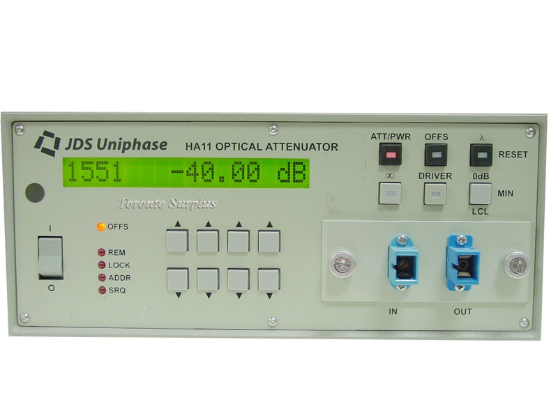 JDS Uniphase HA11-HA117+20ASC1 optical attenuator